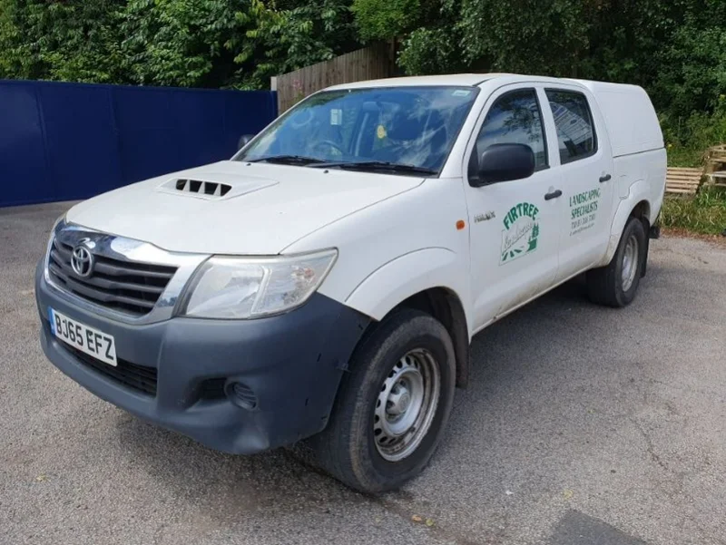 JPS Chartered Surveyors - Motor Vehicle Auction | Toyota Hilux, Ford Transit 115 Tipper, Ford Transit 125 Panel Van - Auction Image 1